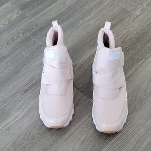 Pink High-Top Sneakers
